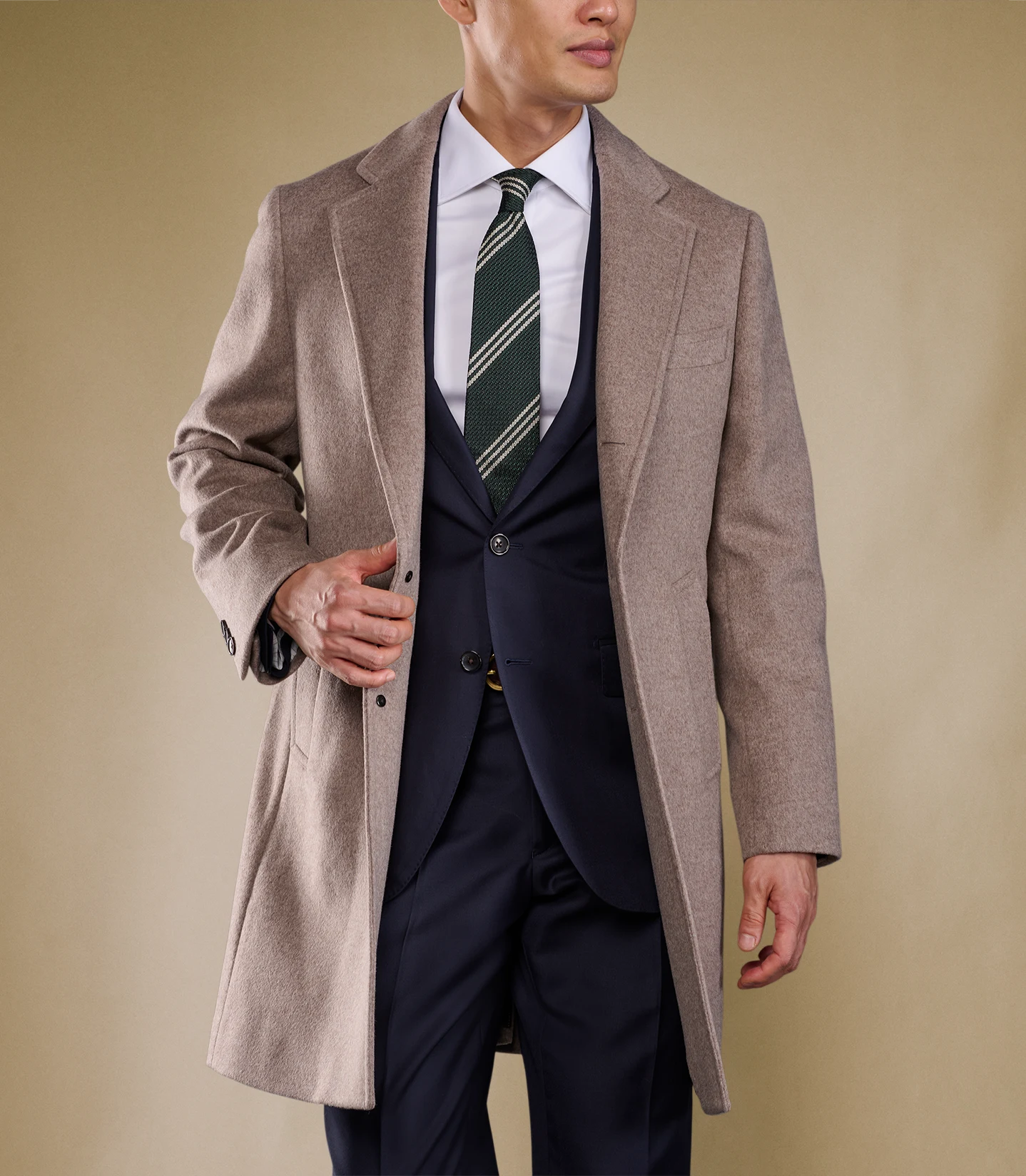Taupe Overcoat